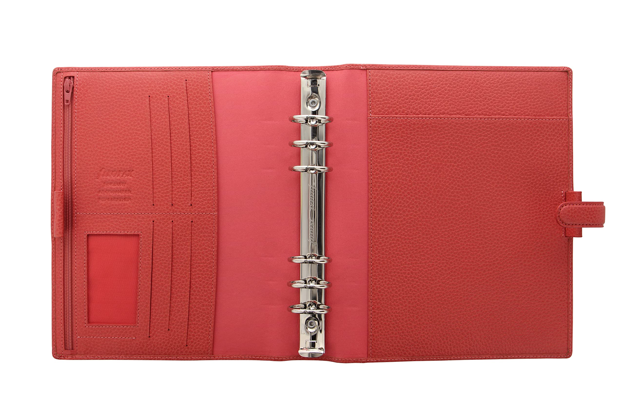 Amazon.com : Filofax A5 Finsbury Organiser - Coral : Office Products